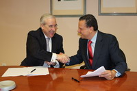 El presidente del Consejo de Cuentas visita Zamora dentro de una serie de encuentros institucionales
